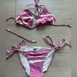 Missoni Pink and White Bikini